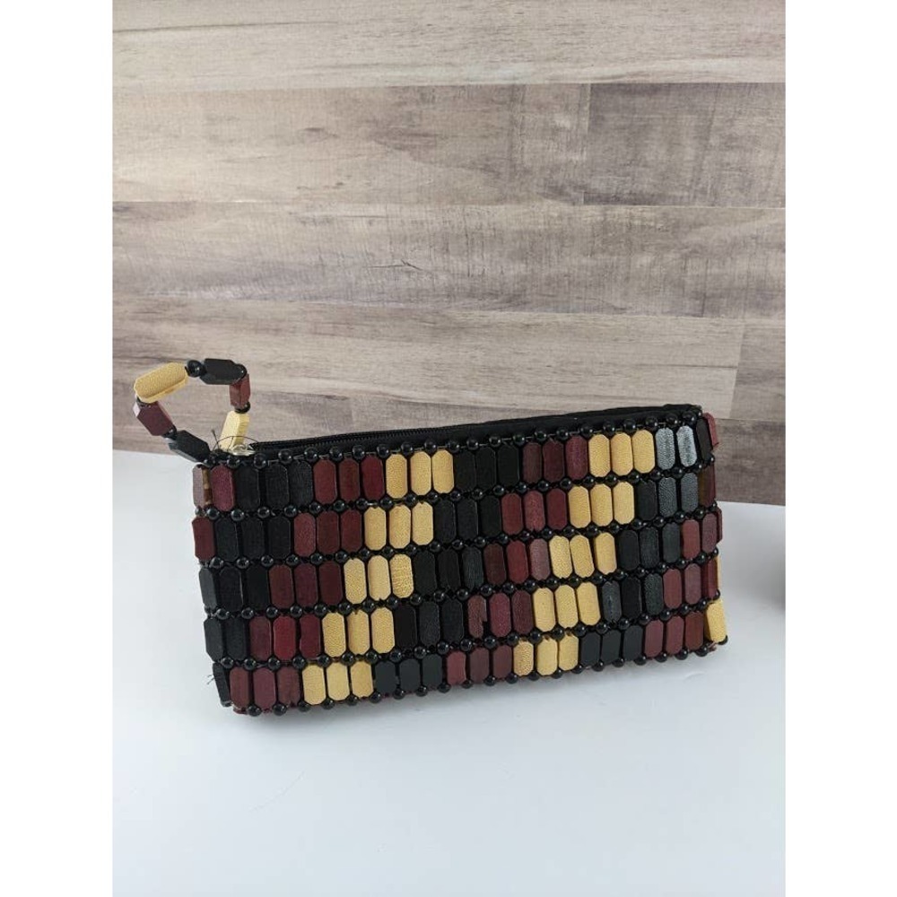 Handmade Beaded Wallet Clutch - Picture 2 of 8